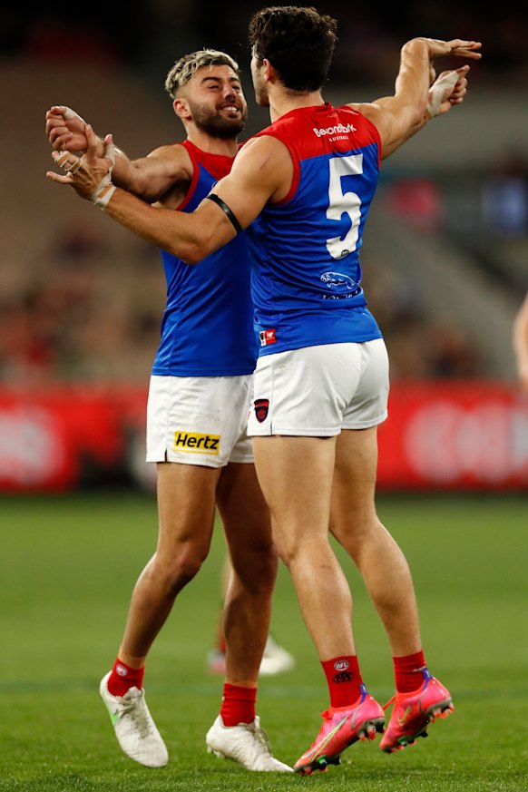 The Christians - Salem and Petracca - had a night to remember against the Bombers.