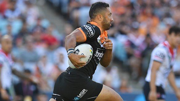 Gritty win: Benji Marshall.