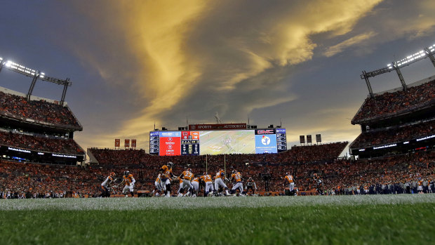 The venue: The Mile High Stadium in Denver hosts the Broncos and the Cincinnati Bengals.