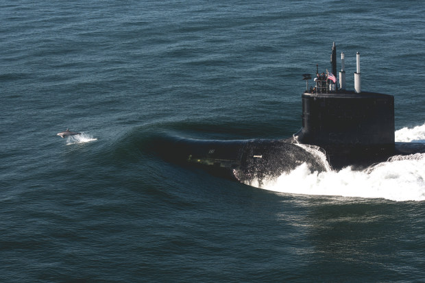 The Virginia-class submarine.