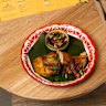 Six Streets’ gai yang (roast chicken).
