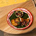 Six Streets’ gai yang (roast chicken).