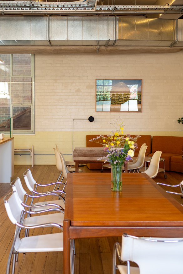 The cosy Collingwood store.