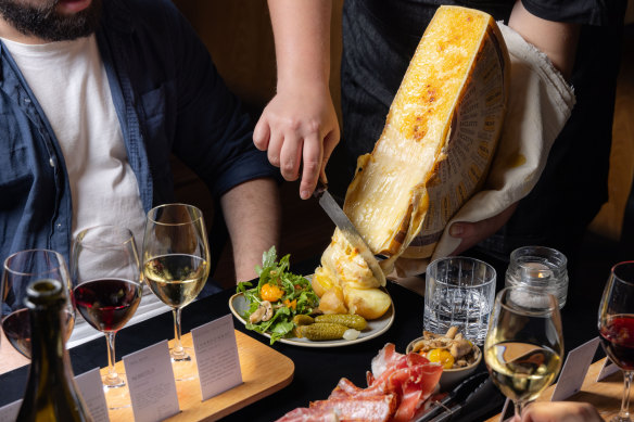 Handpicked Wines is hosting suppers with roaming raclette.