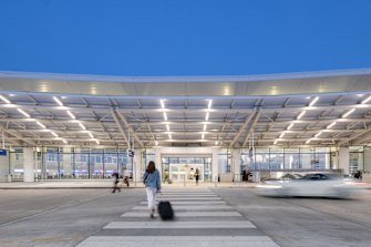 Doughnuts and jazz? This award-winning airport bursts with personality