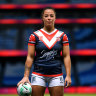 ‘The game is evolving’: How taking her husband to work is driving NRLW star Kelly