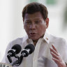 Philippine President Duterte says he is retiring from politics