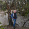 Peter Ewer from Friends of the Merri Creek community group, which has led recent clean-up efforts.