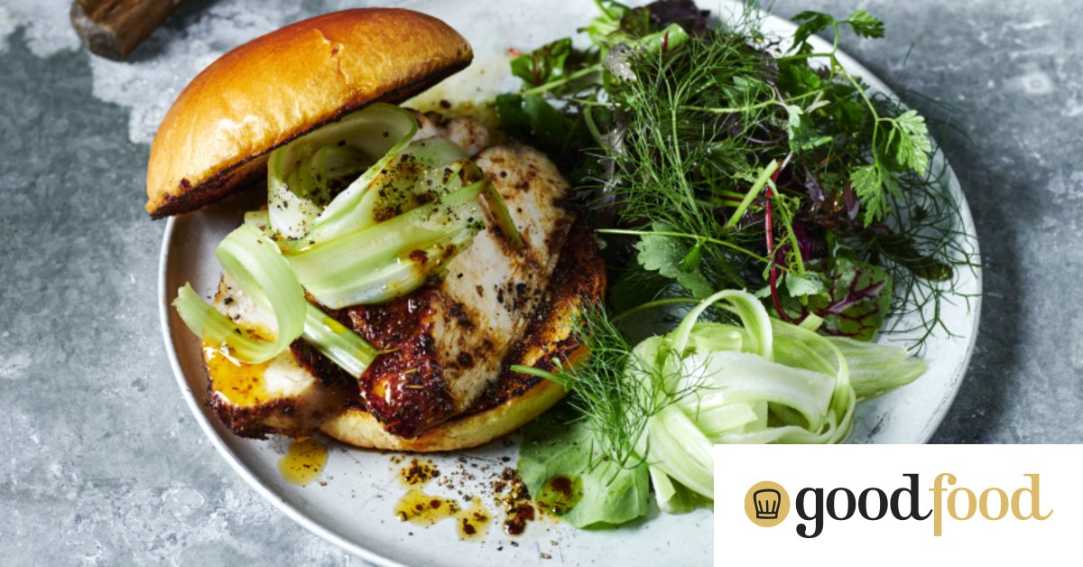 Spicy Cajun chicken burger recipe
