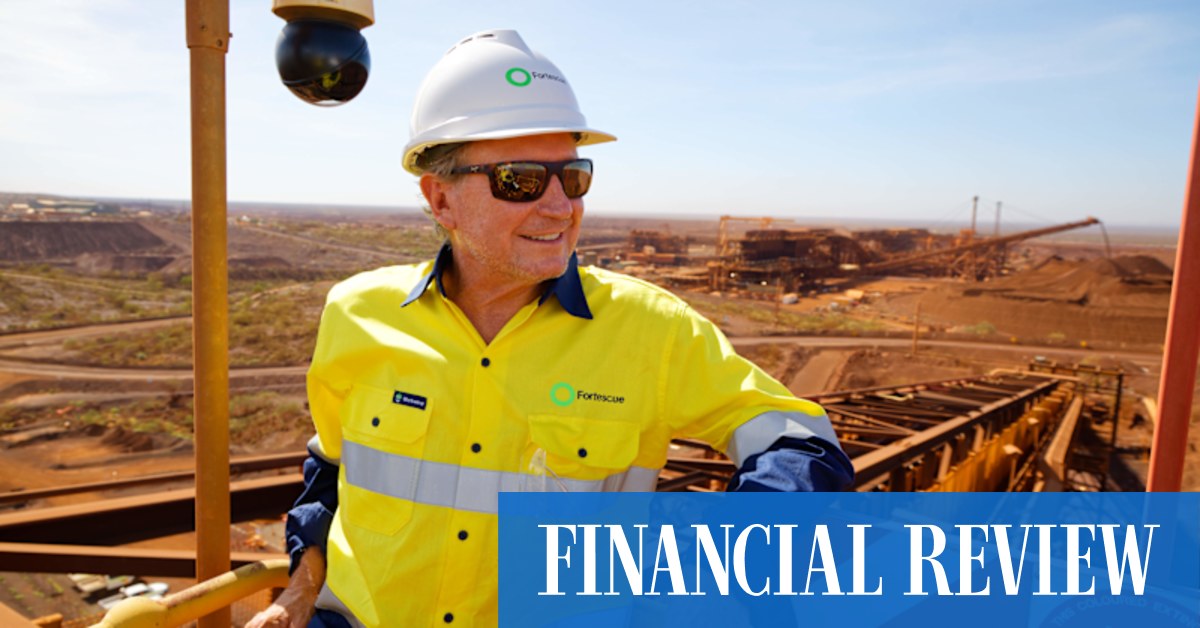 afr.com - Alex Gluyas - Hedge funds target Fortescue amid $11b short on ASX mining giants
