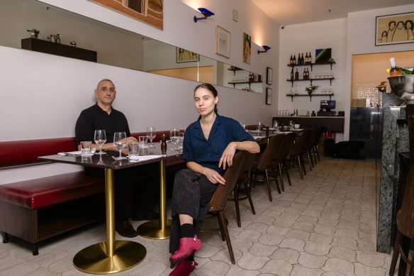Vito Mollica and Stella Roditis.