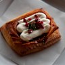 Beit Siti puts a twist on Danishes, adding labneh and pomegranate.