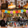 Inside Ballarat’s cosy and colourful Pancho restaurant.