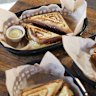 Booln Booln serves jaffles with fillings like kangaroo and lemon myrtle chicken.