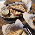 Booln Booln serves jaffles with fillings like kangaroo and lemon myrtle chicken.