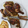 Pollo agrodolce (aka sweet-and-sour meets peri-peri roast chicken)