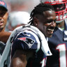 Troubled Brown scores touchdown on Patriots debut