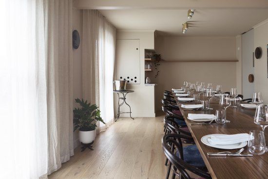 Carlton Wine Room is housed in a 19th-century corner building.