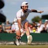 July 2: Jordan Thompson (AUS) during The Championships Wimbledon 2025 at All England Lawn Tennis and Croquet Club, London on Wednesday, July 2, 2025. Photo by TENNIS AUSTRALIA/ MARK PETERSON