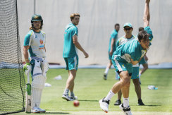 Pucovski fronted up to Pat Cummins, the world's top Test bowler, two days before the third Test.