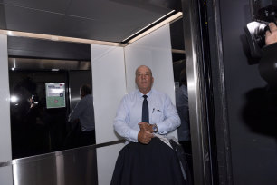 Daryl Maguire arrives at the ICAC on Friday.