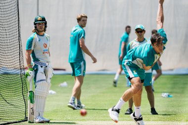 Pucovski fronted up to Pat Cummins, the world's top Test bowler, two days before the third Test.