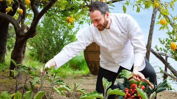 The Anantara’s lemon grove and produce garden.