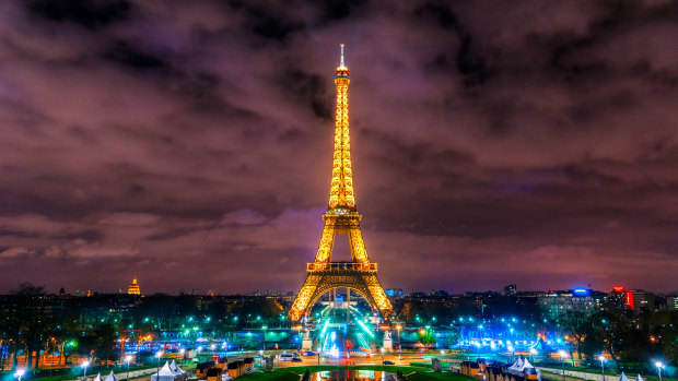 Paris: City of lights - and random calls with Donald Trump.
