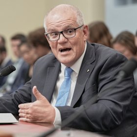 Former prime minister Scott Morrison.