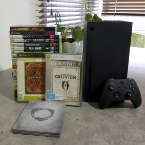 I've been playing three generations of The Elder Scrolls on Xbox Series X, as well as heaps of other older games.