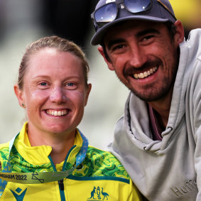 Alyssa Healy and Mitchell Starc are swapping North Curl Curl for Terrey Hills.