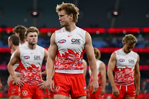 It was a dark day for Swans skipper Callum Mills and his team.