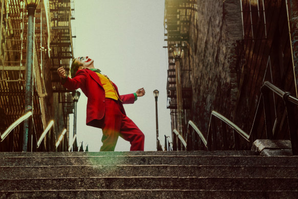 Joaquin Phoenix in Joker, the biggest Warner Bros title locally of 2019-20.