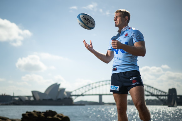 Max Jorgensen is staying in rugby … for now.