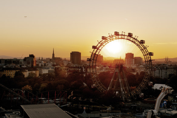 Prater is most famous for its amusement park.