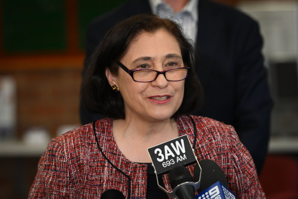 Victorian Energy Minister Lily D’Ambrosio.