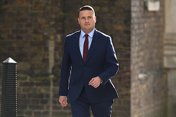 Health Minister Wes Streeting saw Prime Minister Keir Starmer at 10 Downing Street shortly before King Charles addressed parliament.