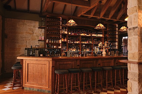 The Beekeeper’s British pub vibe is strong. 