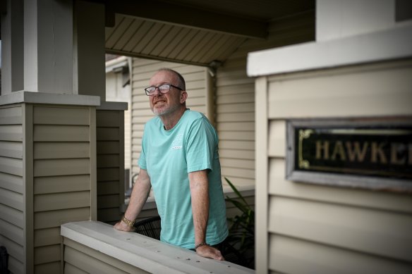 Trevor Royals would like to see more support provided to patients when the leave rehab. 