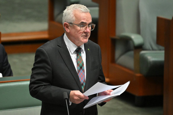 Independent MP Andrew Wilkie.