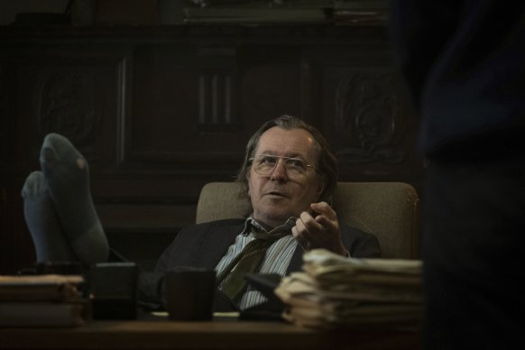 Gary Oldman is superb - and revolting - as disgraced MI5 agent Jack Lamb.