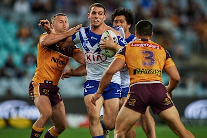 Three more years ... Bulldogs back-rower Adam Elliott.