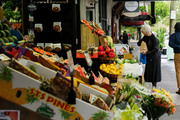 Fruit and vegetables were one area where prices rose sharpest, up 9.6 per cent over the year to August.