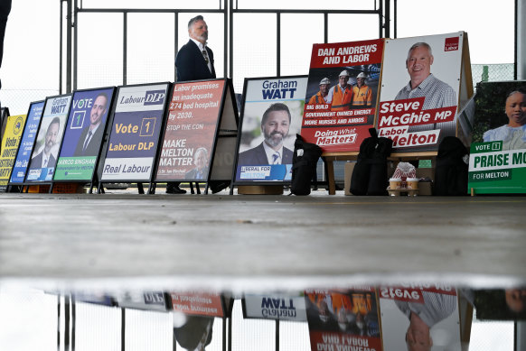 Early voting opened in Victoria on Monday, November 14.