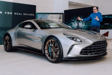 “We call the new Vantage ‘the hunter’,” says director of design Miles Nurnberg, “because when you drive it, you’re constantly looking for the next car to pass.”