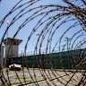The detention facility at Guantanamo Bay Naval Base in Cuba. 
