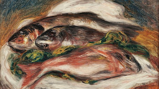 Les Poissons, by Pierre-Auguste Renoir.