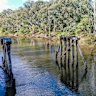 The Old Goulburn River Bridge is heritage listed so it cannot be demolished.