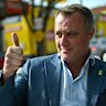 I was having lunch with Tim Wilson. Then an excruciating ambush unfolded