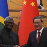 China, Solomon Islands take swipe at AUKUS in announcing new strategic partnership